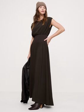 banana republic satin tiered maxi dress Banana Republic | Dresses | Banana Republic Floral Linensilk Tiered Maxi Dress